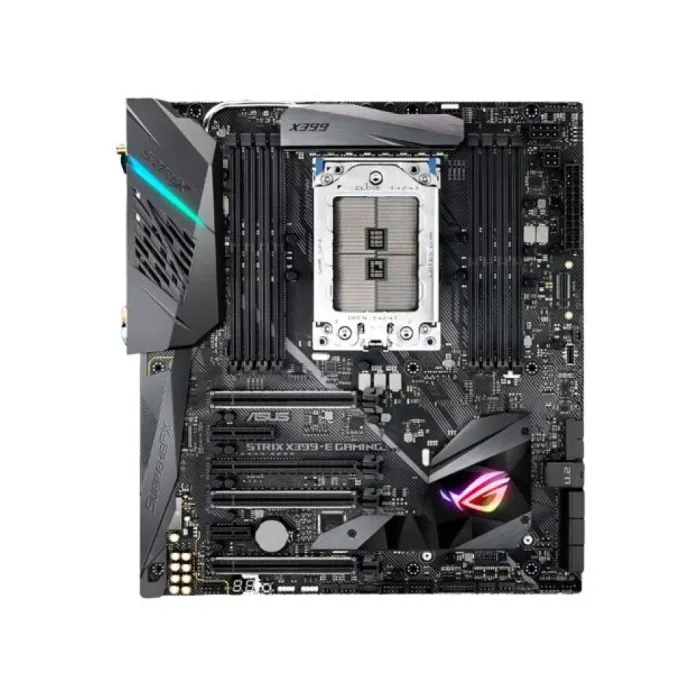 ASUS ROG STRIX X399-E GAMING ona plata
