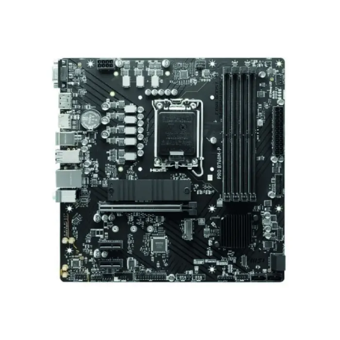 MB MSI PRO B760M-P ona plata