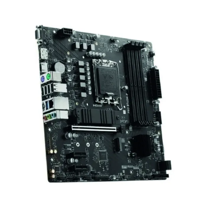 MB MSI PRO B760M-P ona plata