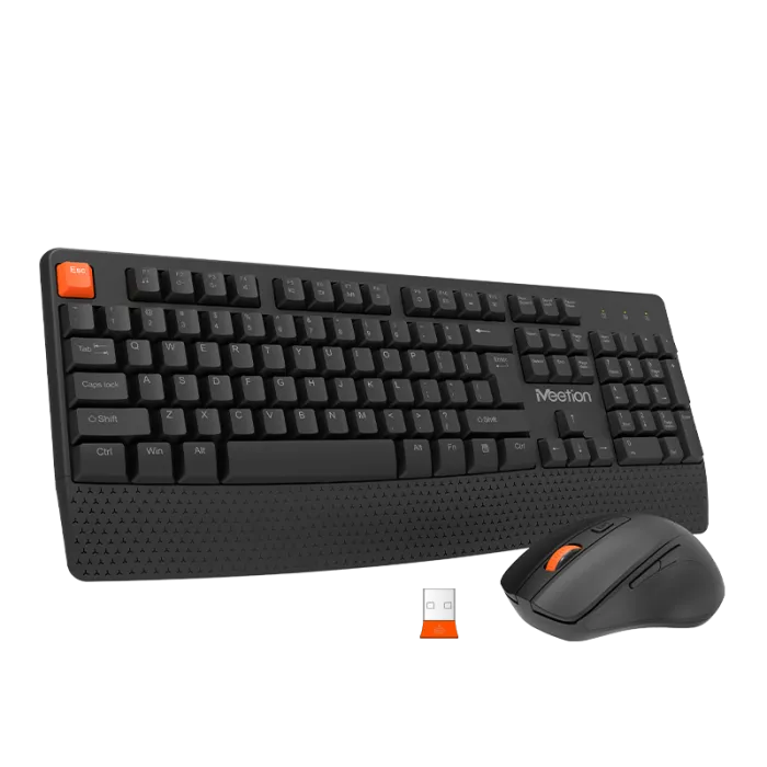 Simsiz klaviatura va sichqoncha to‘plami Meetion C4130 Black