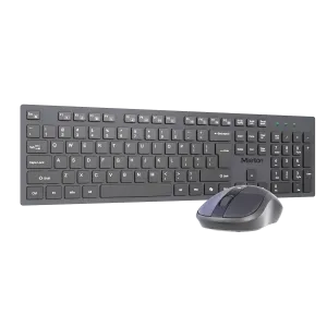 Беспроводной комплект клавиатуры и мыши Meetion CW216 Black