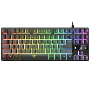 Клавиатура Trust GXT 833 Thado TKL Illuminated Gaming Keyboard