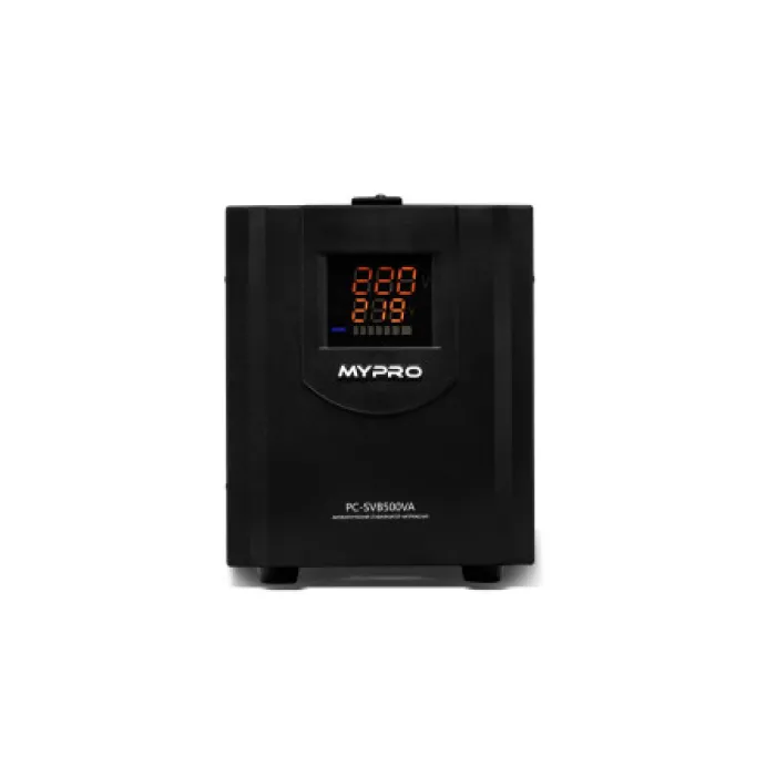 MYPRO SVB 105-270v 500 va ko‘chma releli kuchlanish stabilizatori