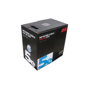 CAT 5e UTP, 305m, AWG 24/1, LSZH 305M/Easy pull box packin | blue