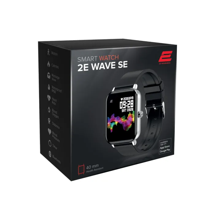 2E Wave SE 40 mm Silver smart soati