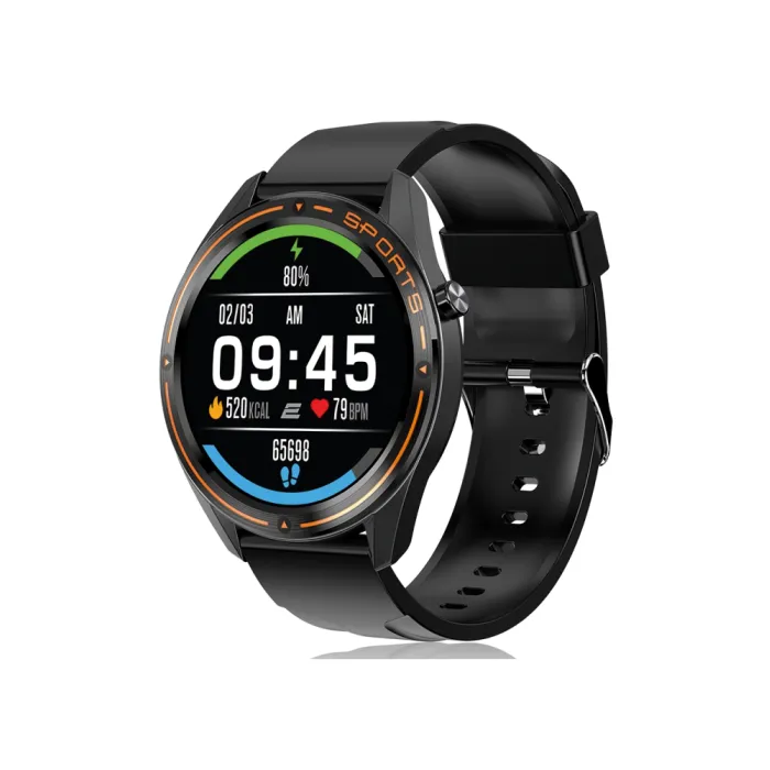 2E Motion GT 46 mm Black-Orange smart soati