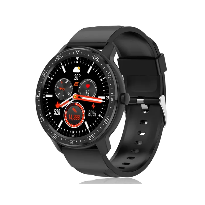 Смарт-часы 2E Alpha X 46 mm Black-Silver