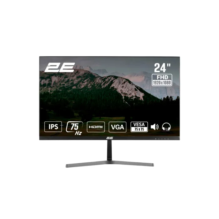 Монитор 2E D2423B 23.8" IPS 75Hz