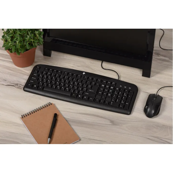 2E KS101 USB Black klaviaturasi