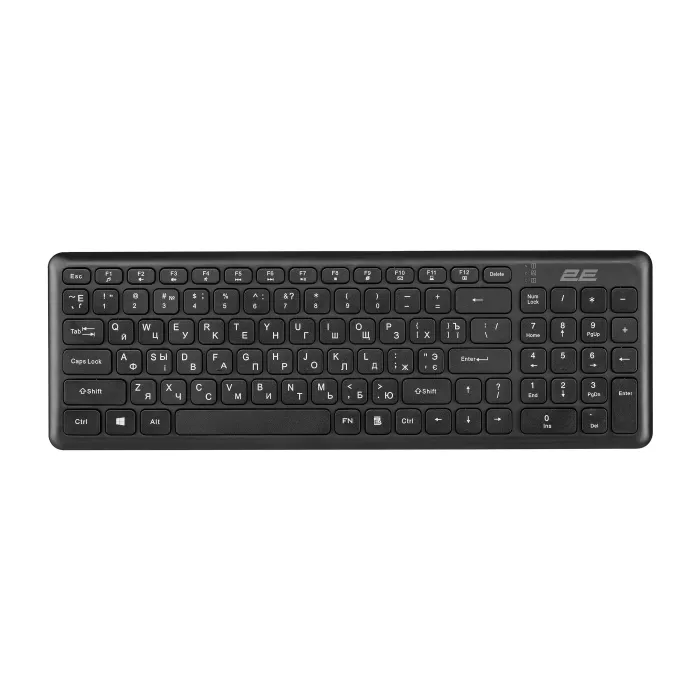 2E KS230 Slim WL Black klaviaturasi