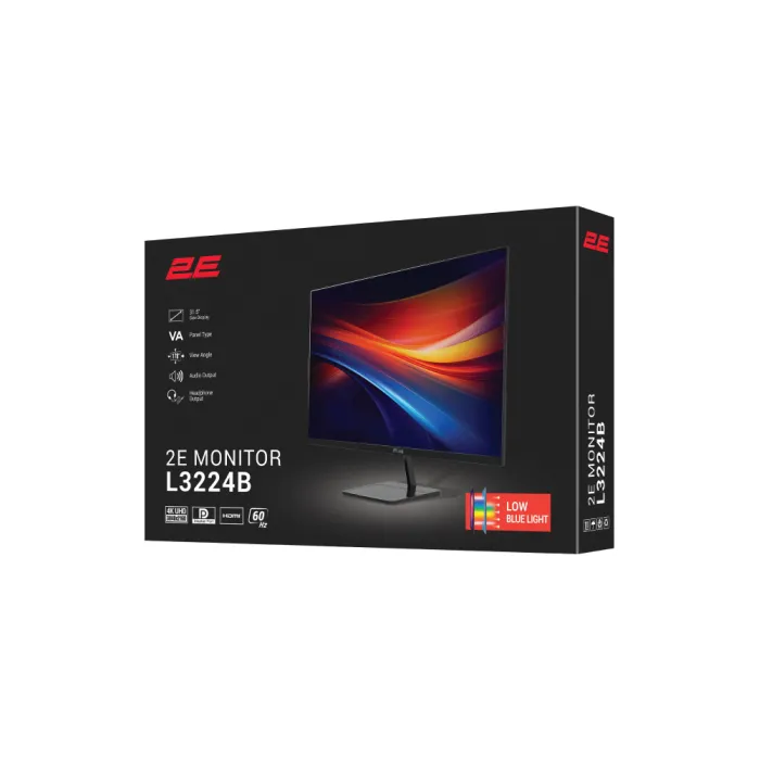 2E L3224B 31.5" 4K VA monitori