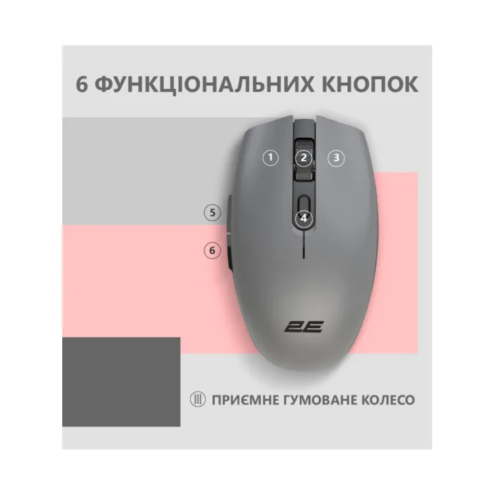 Sichqoncha 2E MF2030 WL Rechargable Grey