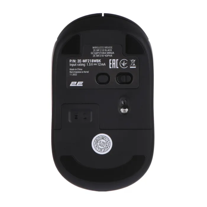 Мышь 2E MF218 Silent WL BT Black