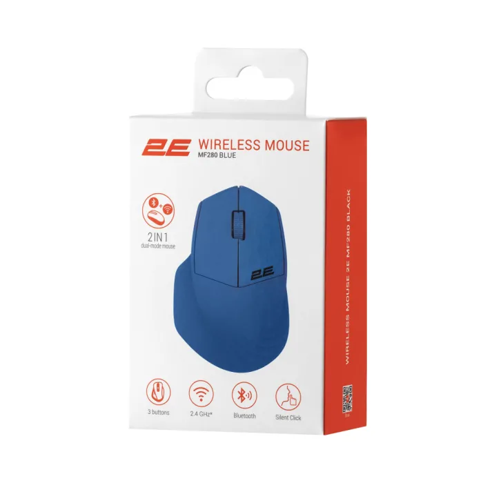 Sichqoncha 2E MF280 Silent WL BT Blue