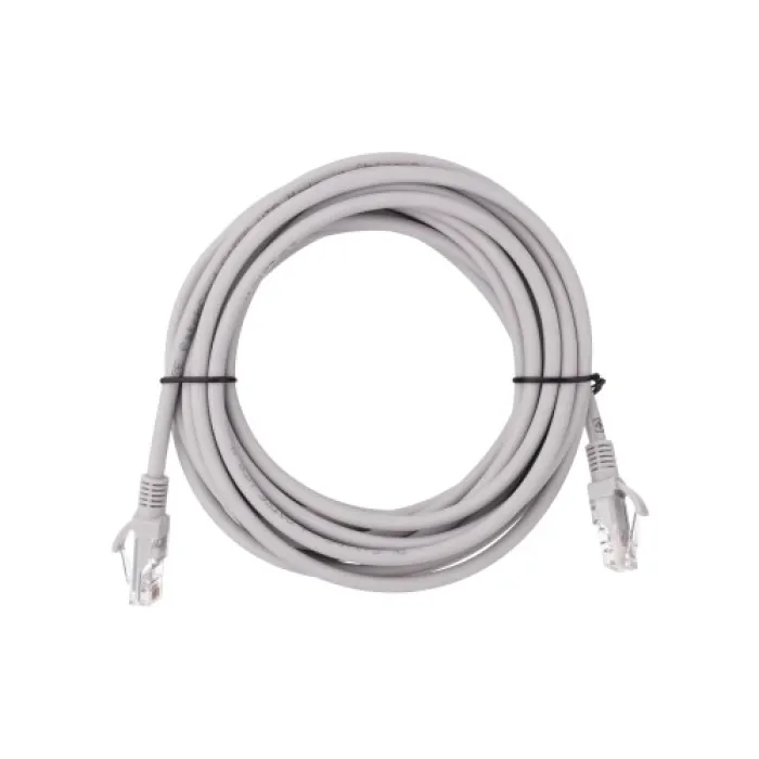 Patch cord  2E Cat 5e,FTP,RJ45, 26AWG ,7/0.16 Cu, 5.00 m, LSZH,Grey