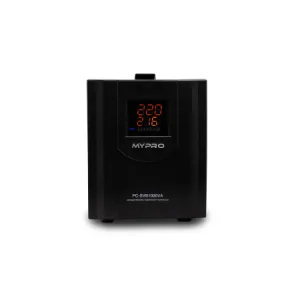 Стабилизатор напряжения переносной релейный от MYPRO SVB 105v-270v 1000va