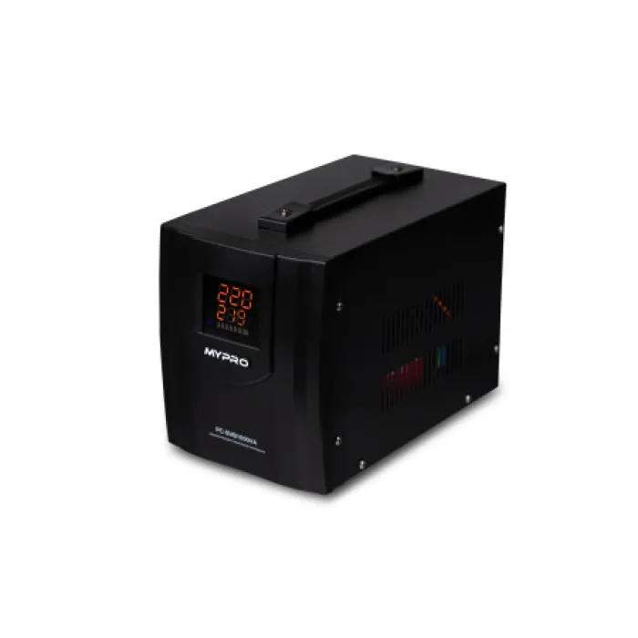 MYPRO SVB 105v-270v 1000va dan ko‘chma releli kuchlanish stabilizatori
