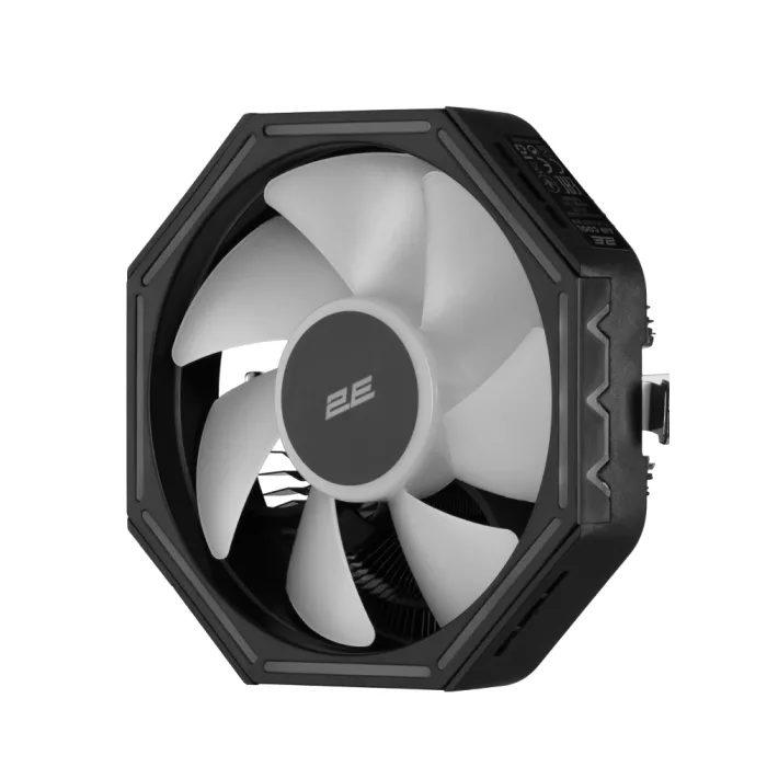 Protsessorli sovutgich 2E GAMING Air Cool AC120ZP RGB LGA1851, 1700, 1200, 115x, 775, AM5, AM4, AM3, AM3+, AM2, AM2+, FM2, FM1 4 pin RGB TDP 95W