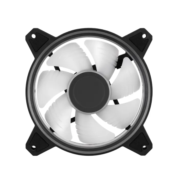2E GAMING Air Cool Infinity M ACF120IMW-ARGB, 120mm, 1200rpm, 3pin, 3pin +5VARGB 22dBa qora