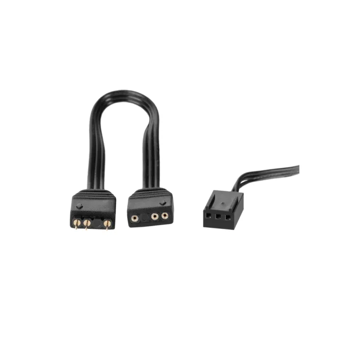 2E GAMING Air Cool Infinity M ACF120IMW-ARGB, 120mm, 1200rpm, 3pin, 3pin +5VARGB 22dBa qora