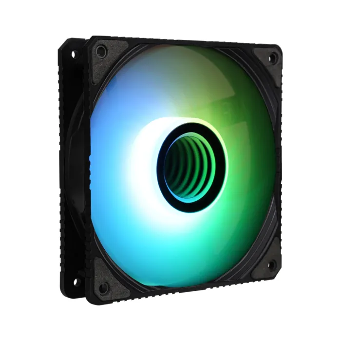 Korpusli ventilyator 2E GAMING Air Cool Infinity ACF120IW-ARGB 120mm 1200rpm 3pin, 3pin +5VARGB 23dBa qora