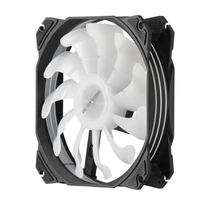 Korpusli ventilyator 2E GAMING Air Cool ACF120PA-ARGB 120mm 800-1700rpm 4pin PWM, 3pin +5VARGB 19.4-33.8dBa qora