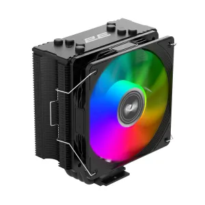 Процессорный кулер 2E GAMING Air Cool ACN120B-ARGB, LGA1851, 1700, 1200, 115x, 1366, AM5, AM4, AM3, AM3+, 4pin PWM, 3pin +5VARGB, TDP 180W