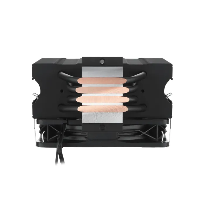 Protsessorli sovutgich 2E GAMING Air Cool ACN120B-ARGB, LGA1851, 1700, 1200, 115x, 1366, AM5, AM4, AM3, AM3+, 4pin PWM, 3pin +5VARGB, TDP 180W