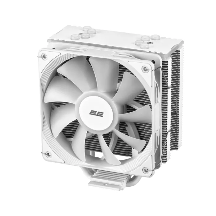 2E GAMING Air Cool protsessor sovutgichi ACN120W-ARGB, LGA1851, 1700, 1200, 115x, 1366, AM5, AM4, AM3, AM3+, AM2,AM2+, FM2, FM1 4 pin PWM, 3 pin +5VARGB, TDP 180W