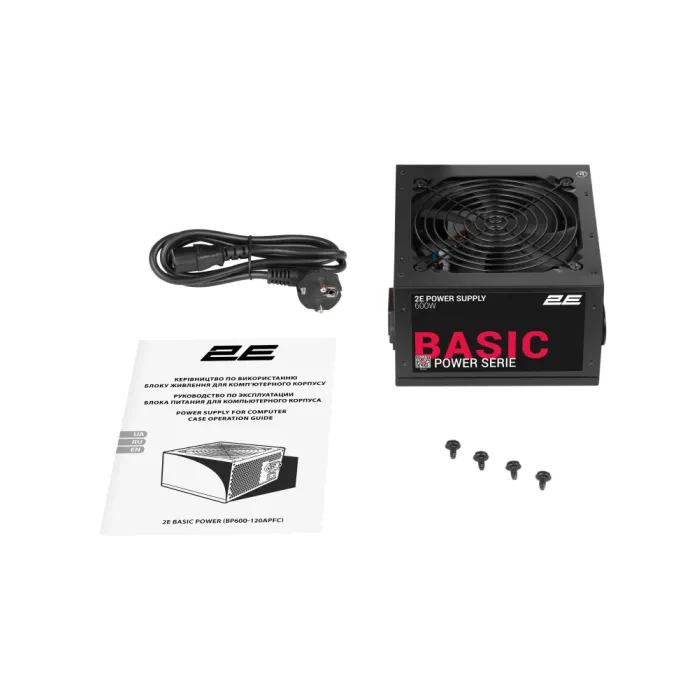 Блок питания 2E Basic Power 600W