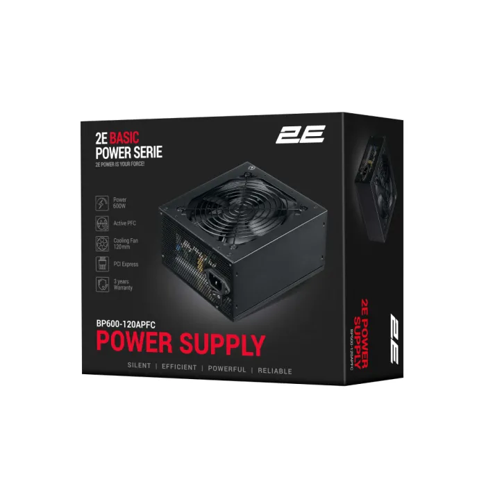 Блок питания 2E Basic Power 600W