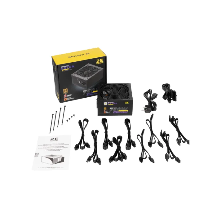 2E GAMING Extra Power 750W quvvat bloki