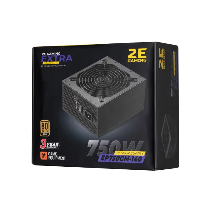 2E GAMING Extra Power 750W quvvat bloki