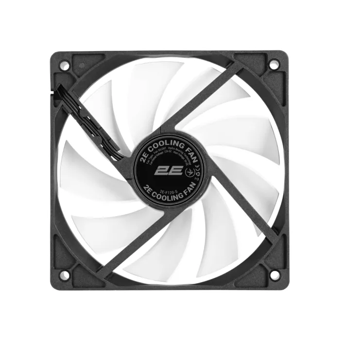 Корпусный вентилятор 2E F120-S 120мм 1200rpm 3pin 24dBa чёрный