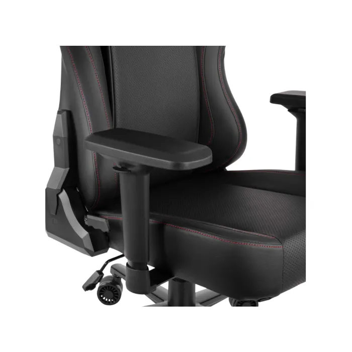 2E GAMING BASAN II kreslosi, PU charm, 4D-Armrests, qora-qizil