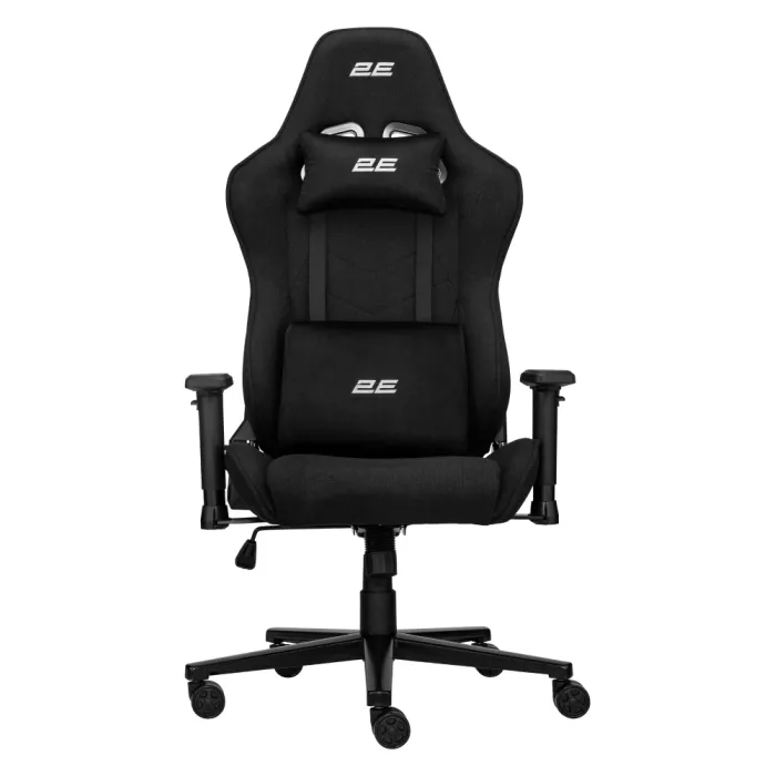 2E GAMING BUSHIDO Lite kreslosi, mato, 2D-Armrests, qora