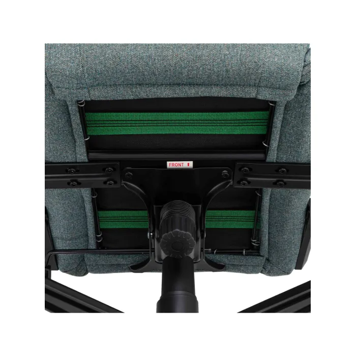 2E GAMING BUSHIDO Lite kreslosi, mato, 2D-Armrests, yashil, to‘q