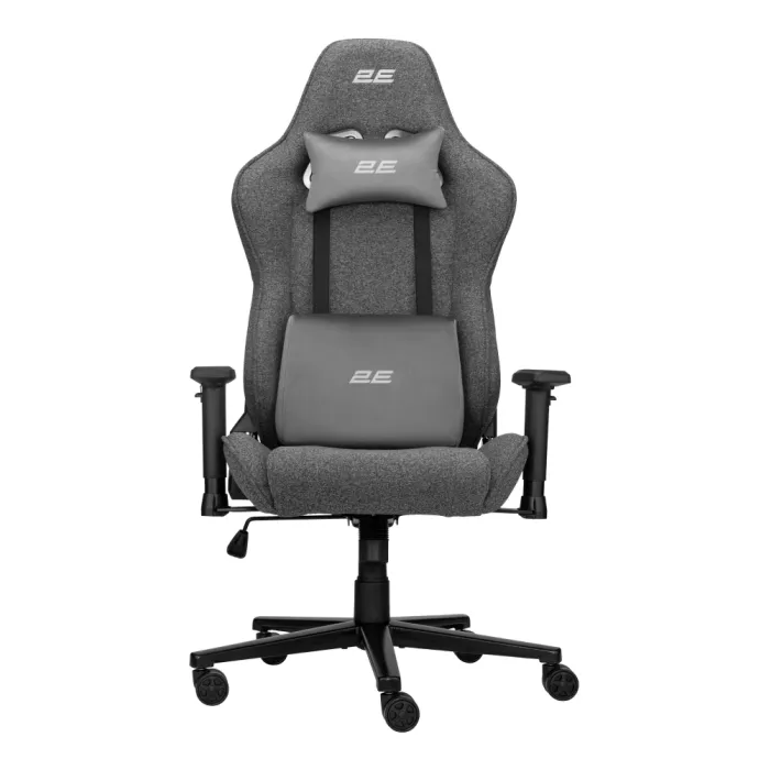2E GAMING BUSHIDO Lite kreslosi, mato, 2D-Armrests, kulrang, to‘q
