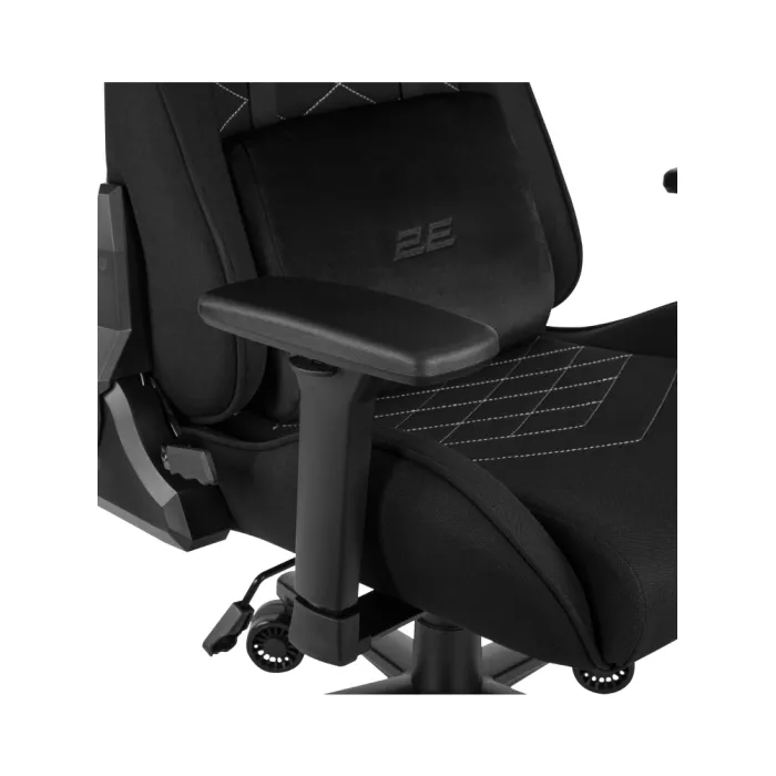 2E GAMING BUSHIDO II kreslosi, mato, 3D-Armrests, kulrang, to‘q