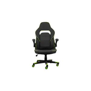 Игровое кресло 2E GAMING HEBI Black/Green