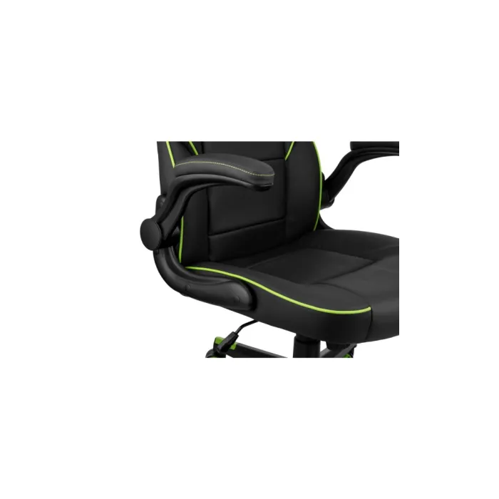 Игровое кресло 2E GAMING HEBI Black/Green