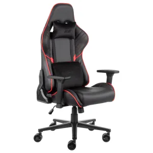 2E GAMING HIBAGON II kreslosi, PU charm, 3D-Armrests, qora-qizil
