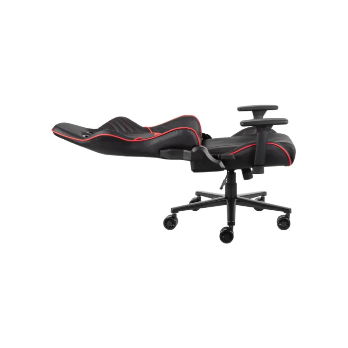 2E GAMING HIBAGON II kreslosi, PU charm, 3D-Armrests, qora-qizil