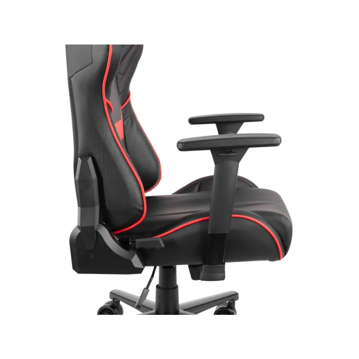 2E GAMING HIBAGON II kreslosi, PU charm, 3D-Armrests, qora-qizil