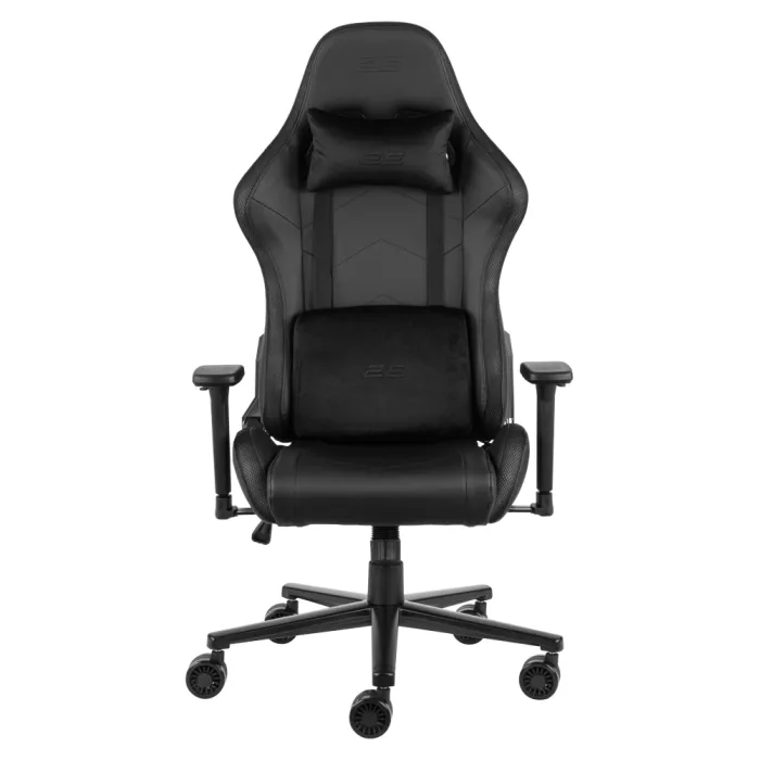 2E GAMING OGAMA II RGB kreslosi, PU charm, 3D-Armrests, qora