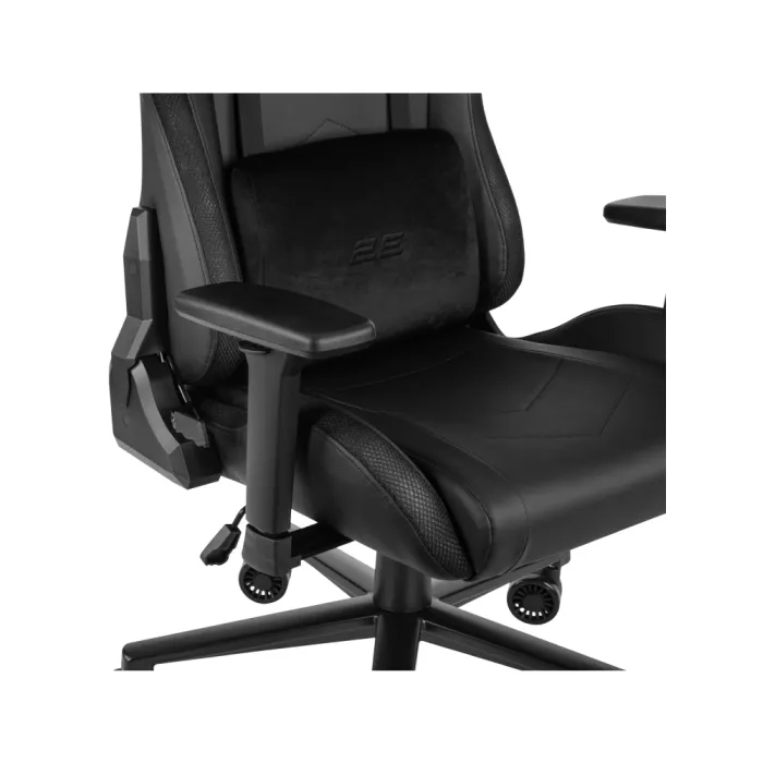 2E GAMING OGAMA II RGB kreslosi, PU charm, 3D-Armrests, qora