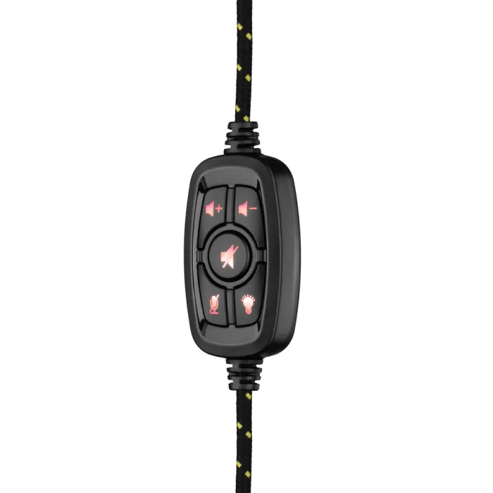2E GAMING HG315 7.1 USB-A Yellow o‘yin garniturasi