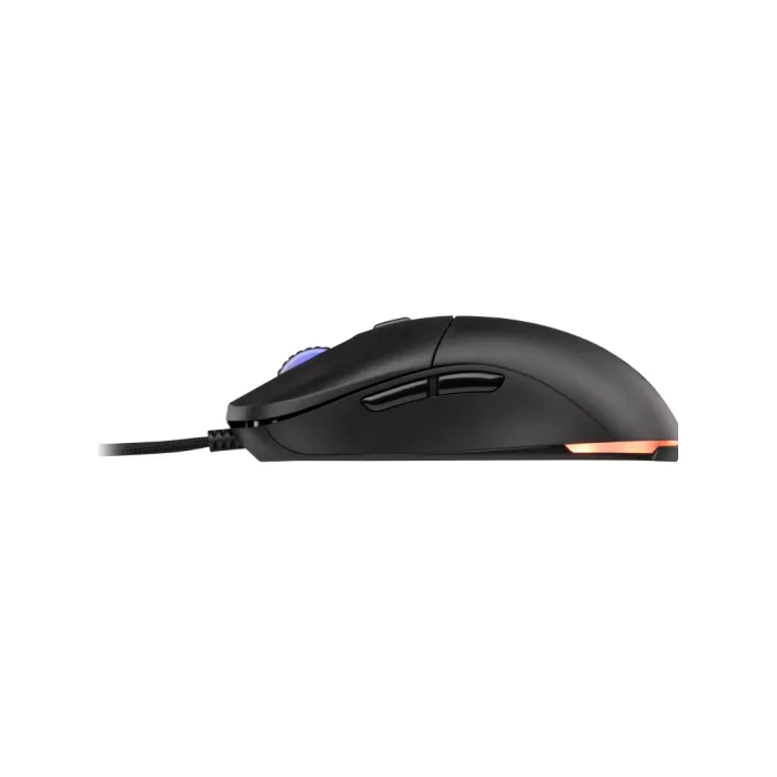 2E GAMING HyperDrive Pro sichqonchasi, RGB, USB-A, qora