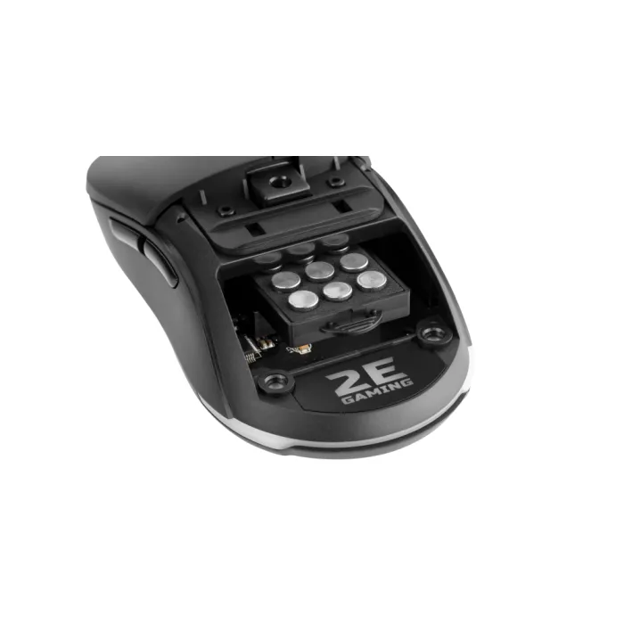 2E GAMING HyperDrive Pro sichqonchasi, RGB, USB-A, qora