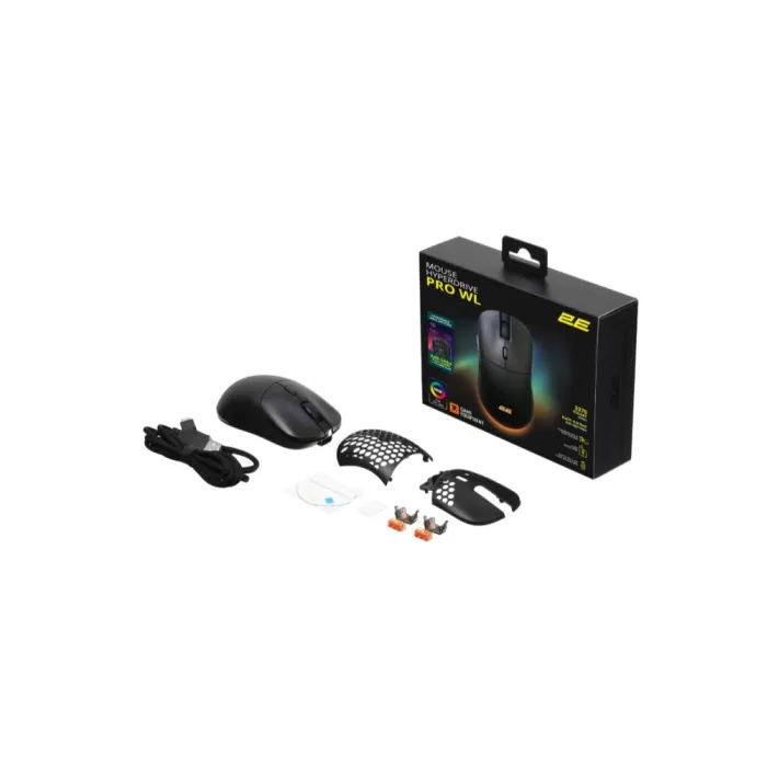 Мышь 2E GAMING HyperDrive Pro WL RGB Black